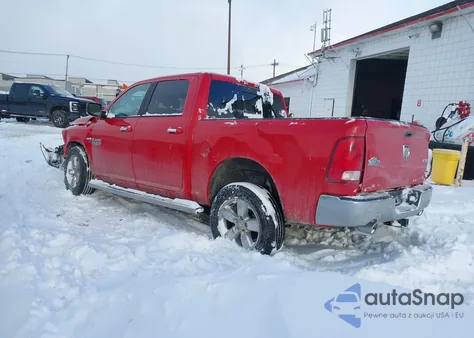 2017 Ram 1500 Big Horn 4X4 5'7 Box z USA, uszkodzony, nr VIN 3C6RR7LT7HG668856